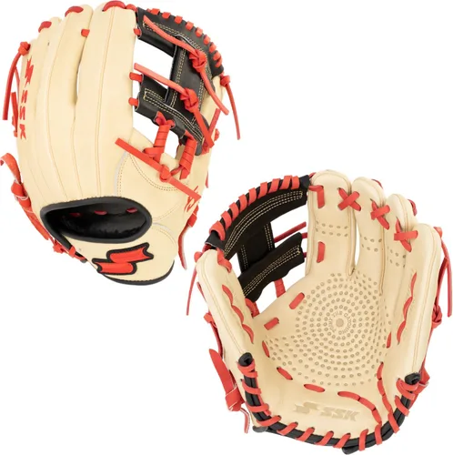 Vista 34 de SSK Z5 Craftsman Guante de béisbol para infield – 11.25” - 11.5” - 11.75” - 12” – Lanzamiento con mano derecha y izquierda