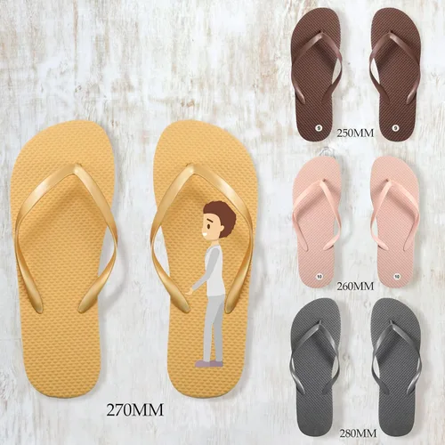Vista 2 de Chuarry Juego de 26 pares de chanclas a granel para invitados de boda, chanclas de boda, sandalias para hombres y mujeres, sandalias de boda