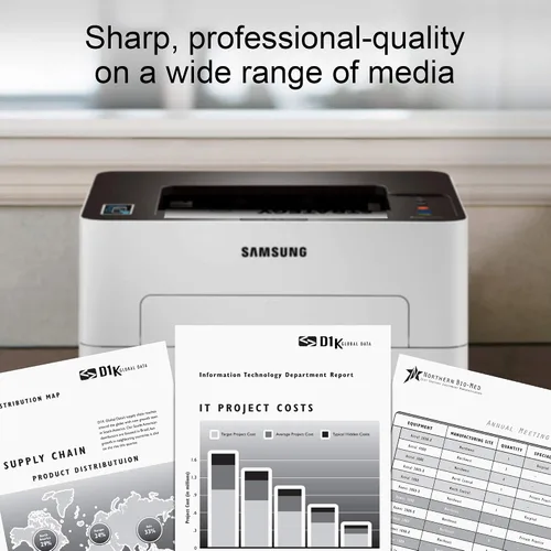 Vista 7 de Impresora monocromática inalámbrica (SL-M2835DW/XAA), de la marca Samsung