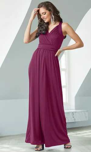 Vista 7 de Koh Koh - Maxi vestido largo sin mangas para dama de honor, cóctel, noche