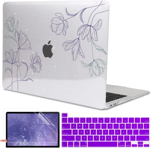 Vista 14 de Funda compatible con MacBook Pro de 13 pulgadas 2022 2021-2020 versión A2338 M2/M1 A2251 A2289 A2159 A1989 A1706 Touch ID, carcasa rígida