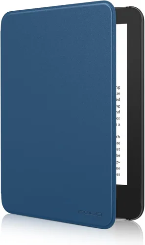 Vista 40 de MoKo Funda para Amazon Kindle Basic de 11ª generación 2024/2022 de 6", color negro mezclilla Cubierta ligera para Kindle Basic de 11ª