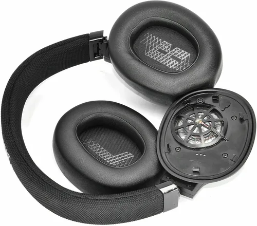 Vista 3 de Almohadillas de repuesto E65BT, almohadillas de cuero suave, compatibles con JBL E65BTNC Live 650BTNC LIVE660btnc, accesorio de piezas de reparación