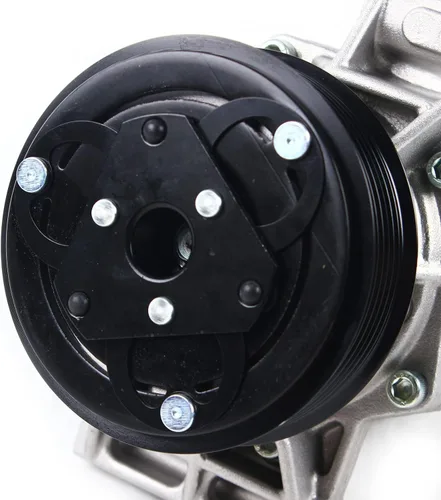 Vista 5 de Compresor de A/C de CA con embrague se adapta a 2014-2018 para Nissan Versa2014-2018 para Juke 1.6L CO 29099C, compresor de CA con embrague