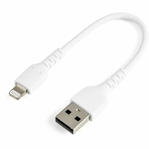 Vista 2 de Cable USB a Lightning Startech RUSBLTMM15CMW Blanco USB A