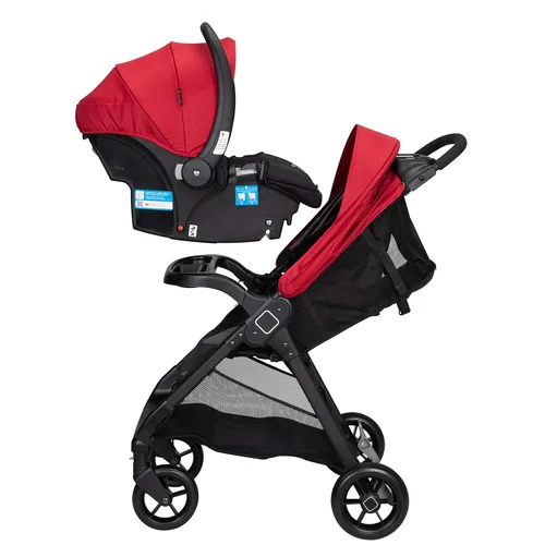 Vista 11 de Safety 1st Sistema de viaje Smooth Ride con cochecito y asiento de auto para bebés OnBoard FLX, combinación de recién nacido a niño pequeño, fácil