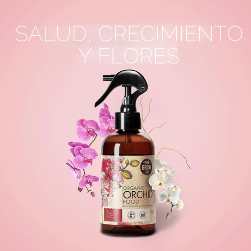 Vista 5 de Rocío de Alimento para Orquídeas Orgánico Listo para Rociar - Fertilizante Potenciador de Floración para Orquídeas en Macetas - Nutrientes Vegetales