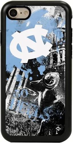 Vista 19 de Guard Dog NCAA - Funda híbrida para iPhone 7/8/SE Paulson Designs, color negro