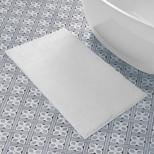 Vista 21 de Laura Ashley - Juego de 2 tapetes de baño de chenilla suave, 20 x 34 pulgadas, color azul