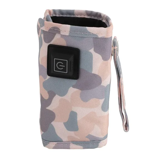 Vista 10 de Calentador portátil de biberones, bolsa calentadora de leche recargable por USB para fórmula de bebé, leche materna, temperatura constante universal