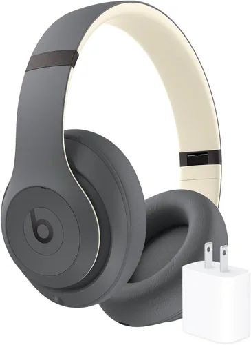 Vista 10 de Auriculares Beats Studio Pro Bluetooth con cancelación de ruido con adaptador de corriente Apple 20W USB-C - Negro