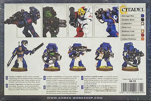 Vista 3 de Space Marines Devastator Box Warhammer 40K por Games Workshop