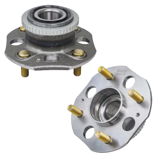 Vista 102 de Detroit Axle - 2.2L Bujes de rodamiento de rueda delanteros de 2 piezas para Honda Accord 90-97, 97 Acura CL, 2 rodamientos de ruedas y conjunto