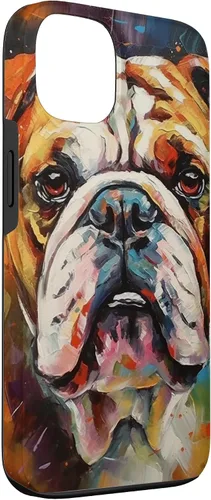 Vista 3 de Funda para iPhone 13 English Bulldog Pet Paw Men Women Dog Lover