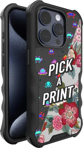 Vista 93 de Smartish Funda para iPhone 12 Pro Max Armor - Gripzilla [resistente + protectora] Funda de agarre delgada y resistente - Black Tie Affair