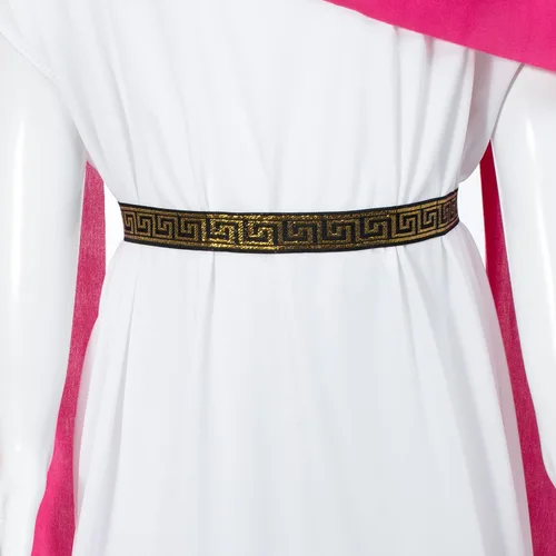 Vista 6 de TOGROP Greek Toga Costume for Kids Ancient Greece Mythos Philosopher Rome Nobility Cosplay
