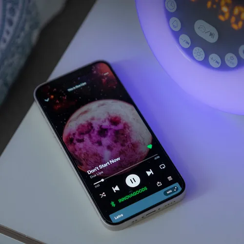Vista 10 de Despertador Amanecer Recargable con Altavoz Sunrilk InnovaGoods
