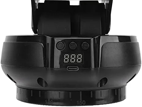 Vista 8 de Cabezal de trípode panorámico motorizado, cabezal de trípode de cámara electrónica de 2.4G + rotación de 360° + inclinación ±35° + control remoto.