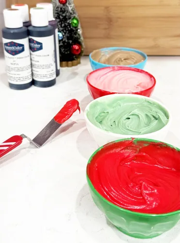 Vista 4 de Gel de pasta suave AmeriColor 4.5 oz, Super Rojo