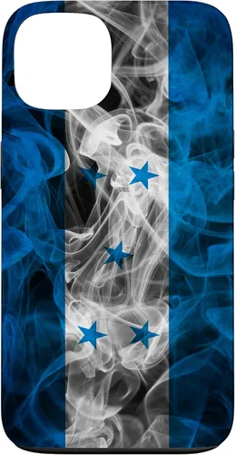 Vista 7 de Smoke Honduras Flag - Funda estilo nube hondureña ahumada para iPhone 17