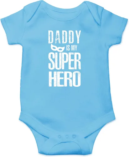 Vista 17 de CBTwear Daddy Is My Superhero - Ropa de bebé - Divertidos trajes para recién nacidos para niños y niñas