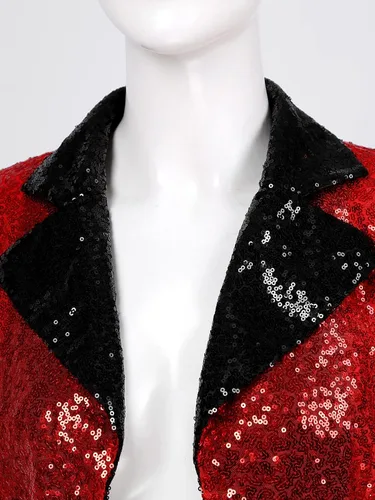 Vista 6 de iiniim Disfraz de chaqueta Steampunk victoriano para mujer y adultos, chaqueta de Circus Ringmaster