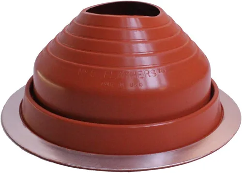 Vista 8 de Flashers #1 Silicona de alta temperatura flexible para techo Jack Pipe Boot Metal Roofing Pipe Flashing (Pipe OD 1/4" a 2")