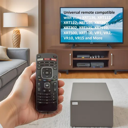 Vista 5 de Reemplazo de control remoto universal para todos los televisores inteligentes VIZIO, no necesita configuración