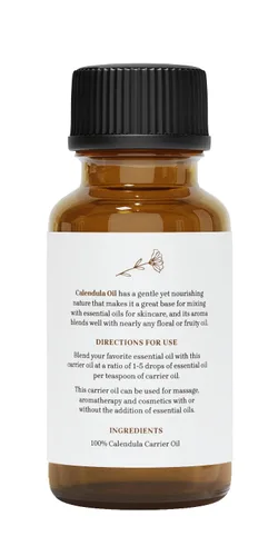 Vista 6 de Aceite de caléndula – Aceite portador de primera calidad Nutritivo para la piel, la cara, el cuerpo, la revitalización del cabello Hidratante