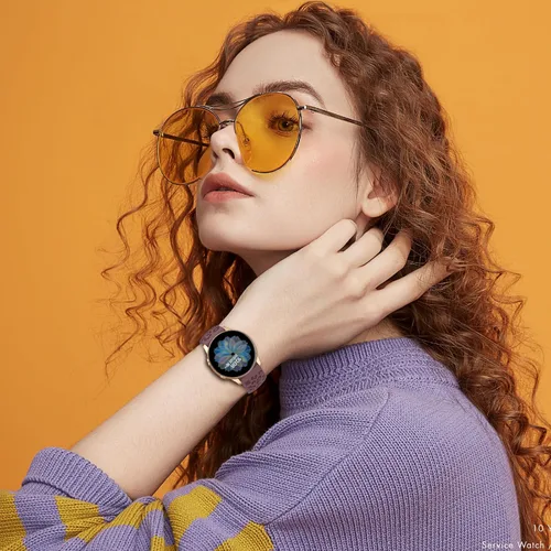 Vista 6 de 4 Pack de bandas grabadas con leopardo compatibles con Samsung Galaxy Watch 7/FE/6/5/4 Band 40mm 44mm, Galaxy Watch 5 Pro 45mm, Galaxy Active 2