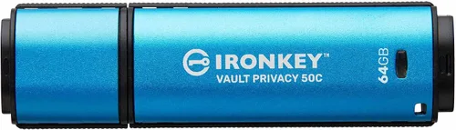 Vista 10 de Kingston IronKey Vault Privacy 50 16GB USB cifrado