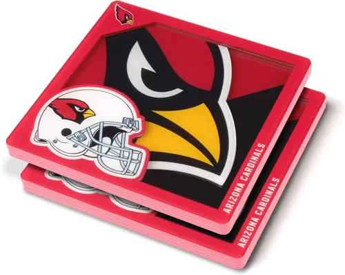 Vista 10 de YouTheFan NFL - Posavasos de la serie de logotipos en 3D