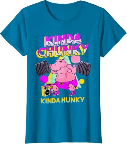 Vista 103 de Kinda Chunky Kinda Hunky, camiseta de gimnasio para culturismo, Negro