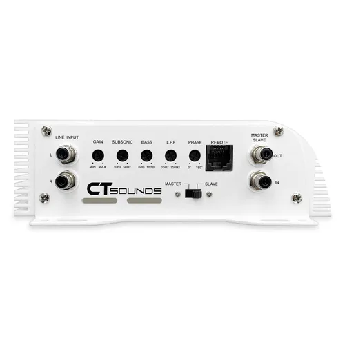 Vista 5 de CT Sounds ATv2-3000.1d Amplificador monobloque de coche de clase D con correa de 3500 vatios