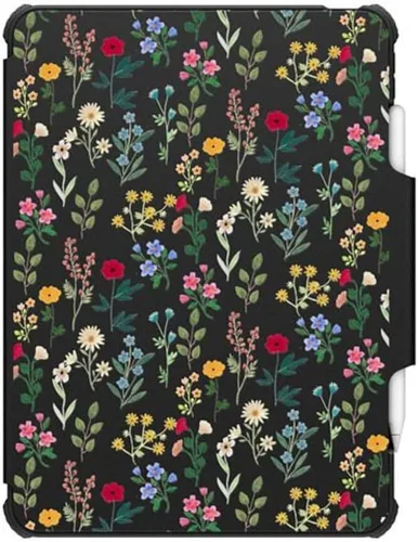Vista 15 de CASETiFY Estuche de impacto para iPad Pro 12.9" (3ª/4ª/5ª/6ª generación) - Libro de composición Brachio - Negro transparente