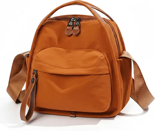 Vista 8 de Bolso cruzado de nailon para mujer, estilo casual, ligero, suave, con asa superior
