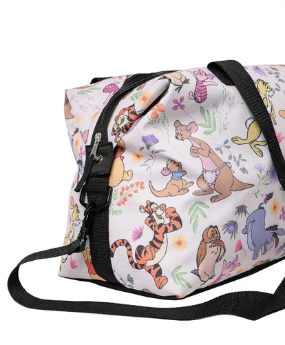 Vista 4 de Disney Bolsa de lona Mickey Mouse Friends con estampado de viaje de fin de semana