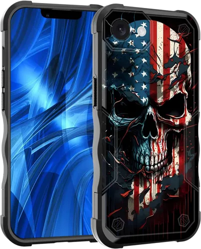 Vista 100 de Funda para iPhone Air, [doble capa] [protección contra caídas de grado militar de 10 pies] Funda resistente a prueba de golpes para iPhone Air