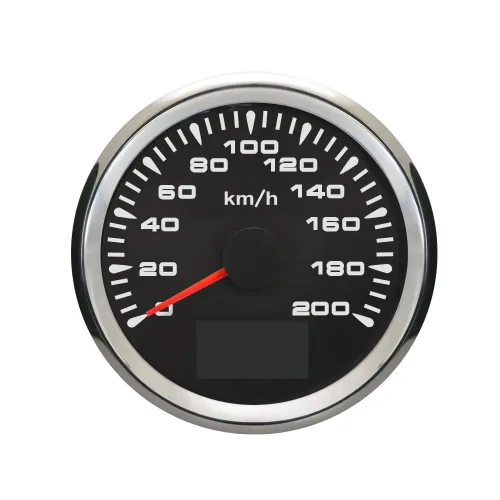 Vista 12 de ELING Universal 0-120KM/H Auto GPS Velocímetro Odómetro Velómetro con 8 diferentes retroiluminación 3.346 in 9-32V