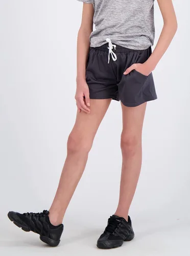 Vista 2 de Paquete de 4 pantalones cortos para correr con cordón y bolsillos para niñas