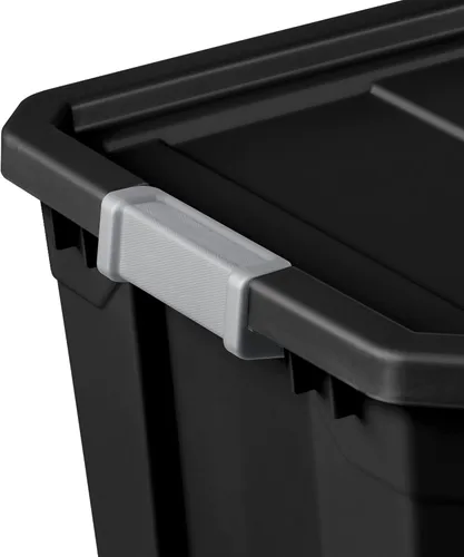 Vista 2 de Sterilite Apilador de contenedores NEGRO 27GA 14889004