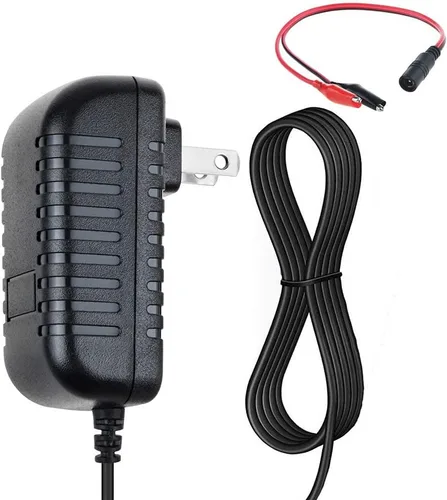 Vista 2 de Cargador de alimentación con clip de 6 V CC para motocicleta Peg Perego Tractor Train Express Hayride