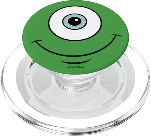 Vista 8 de Disney Pixar Monsters Inc. Mike Wazowski Eye Ball PopSockets PopGrip: agarre intercambiable para teléfonos y tabletas