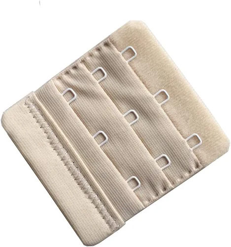 Vista 4 de Paquete de 3 extensores de brasier de 3 ganchos suaves y cómodos para mujer, 2.4 x 2.3 pulgadas