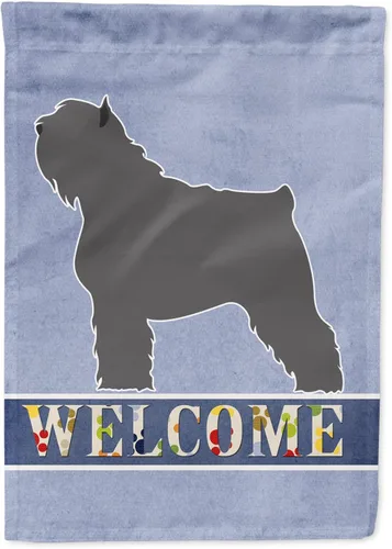 Vista 78 de Caroline's Treasures BB8334GF AIDI Bandera de jardín para perro de montaña del Atlas, bandera de buzón azul, bandera decorativa para patio exterior