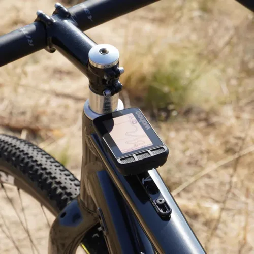 Vista 4 de K-Edge Soporte para manillar de computadora de bicicleta de tubo superior para dispositivos GPS Garmin Negro accesorios