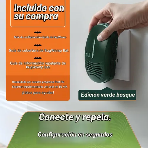Vista 3 de BEU-G - Unidad de expulsión de murciélagos, edición verde bosque