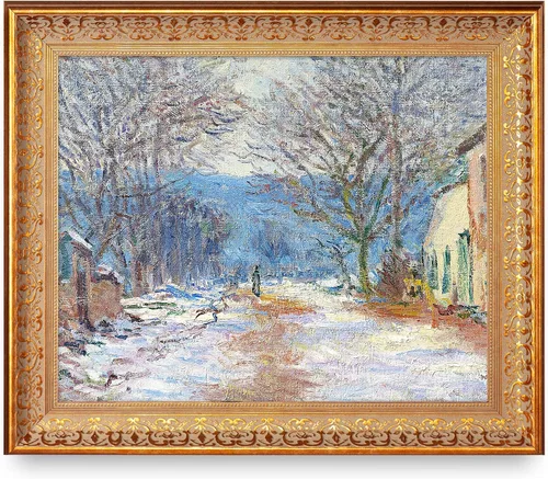Vista 166 de A&T ARTWORK Antibes Seen from The Salis Gardens de Claude Monet Las Obras de Arte Clásico Mundial Reproducciones, Impresiones de Arte en Lienzo