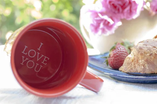 Vista 5 de Taza Love Languages - Says I Love You Forty Different Ways