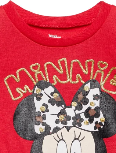 Vista 4 de Disney Conjunto de camiseta y leggings para niñas de Minnie Mouse